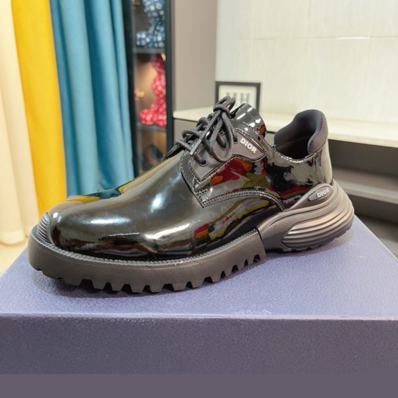 ch**an D*or leather shoes